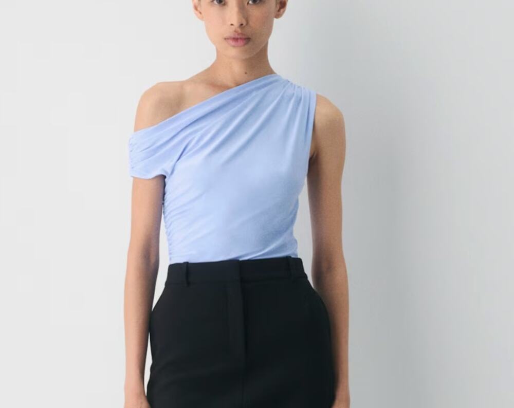 NEW Aritzia Babaton Smooth Matter Gallery Off Shoulder Top 2XS